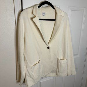 J Crew Factory Schoolboy Sweater Blazer